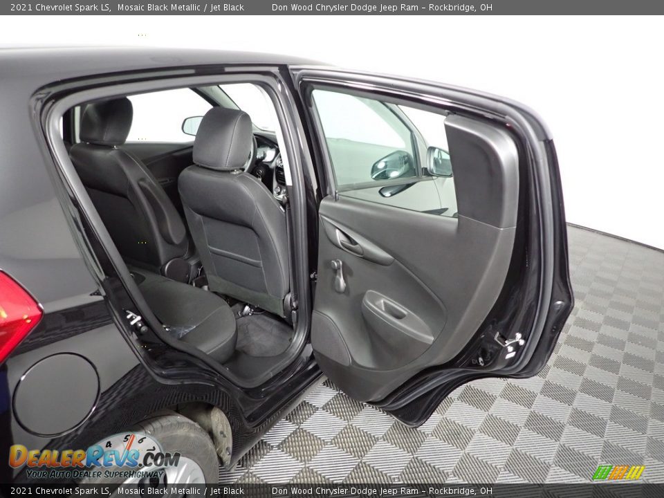 2021 Chevrolet Spark LS Mosaic Black Metallic / Jet Black Photo #32
