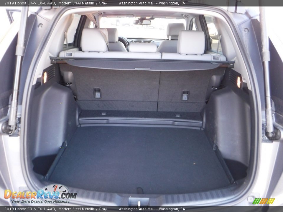 2019 Honda CR-V EX-L AWD Modern Steel Metallic / Gray Photo #29