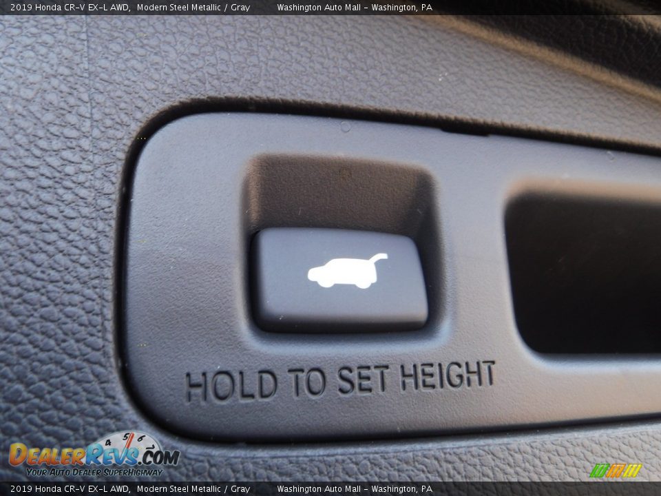 2019 Honda CR-V EX-L AWD Modern Steel Metallic / Gray Photo #30