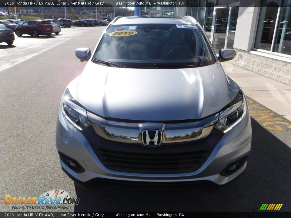 2019 Honda HR-V EX AWD Lunar Silver Metallic / Gray Photo #5