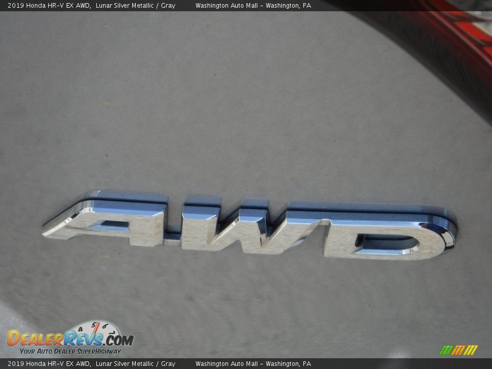 2019 Honda HR-V EX AWD Lunar Silver Metallic / Gray Photo #11