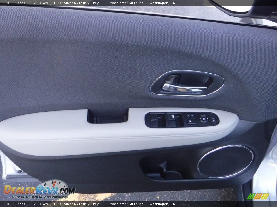 2019 Honda HR-V EX AWD Lunar Silver Metallic / Gray Photo #14
