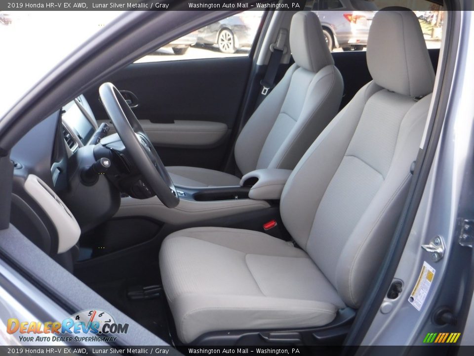 2019 Honda HR-V EX AWD Lunar Silver Metallic / Gray Photo #16