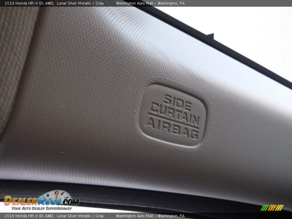 2019 Honda HR-V EX AWD Lunar Silver Metallic / Gray Photo #23