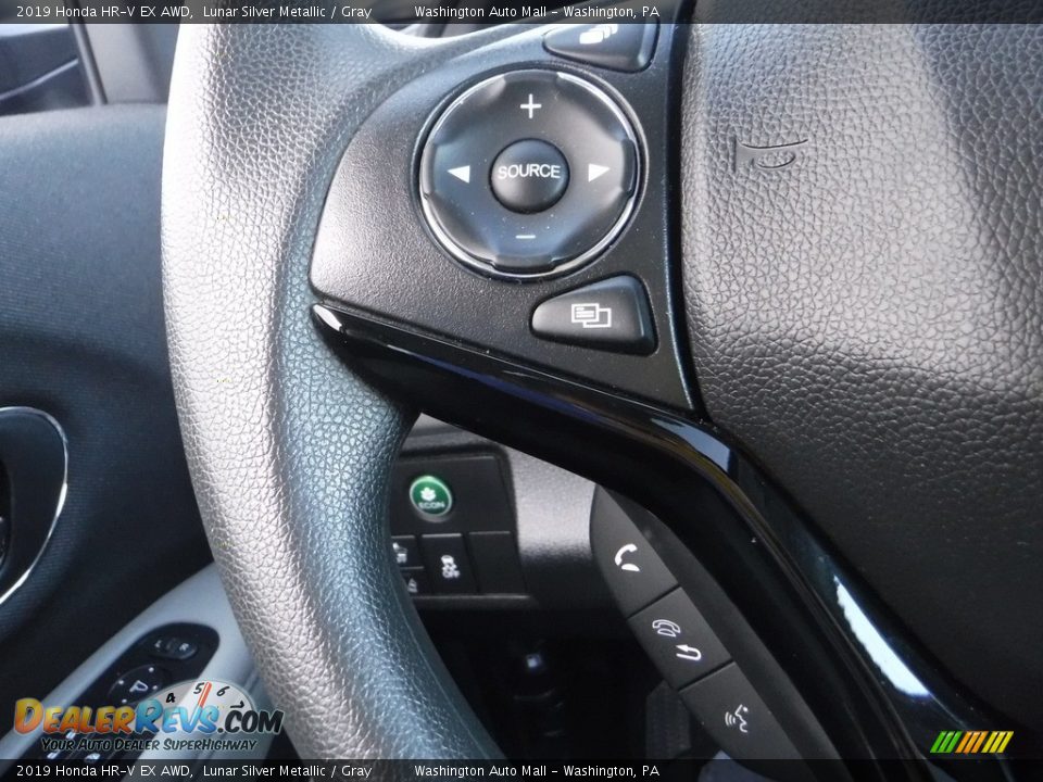 2019 Honda HR-V EX AWD Lunar Silver Metallic / Gray Photo #26