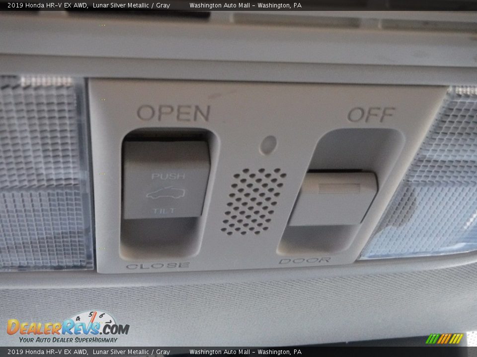 2019 Honda HR-V EX AWD Lunar Silver Metallic / Gray Photo #28