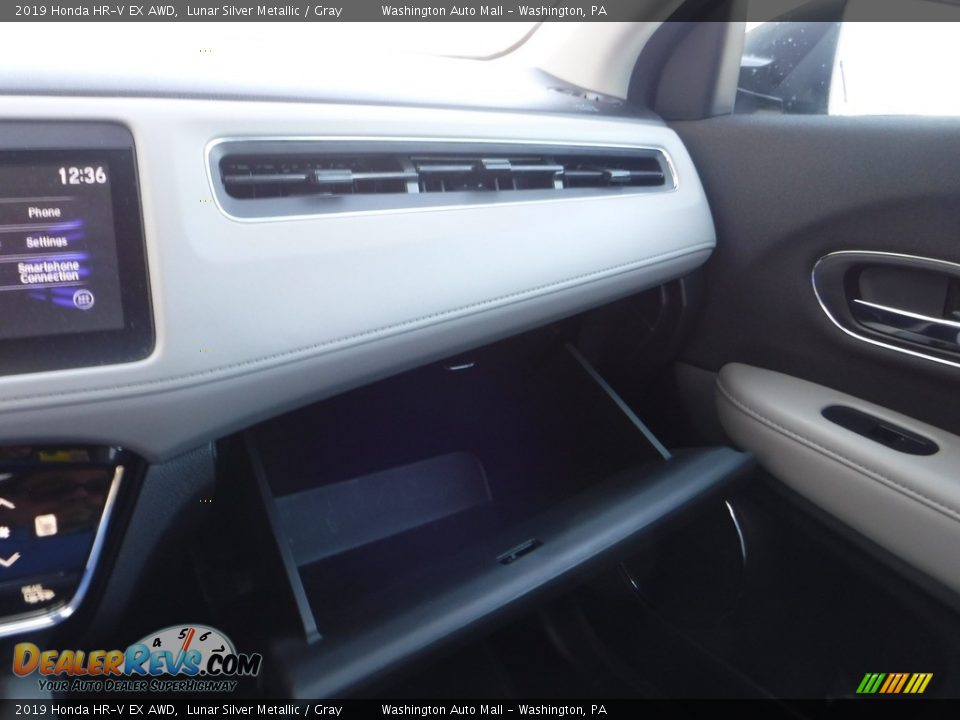 2019 Honda HR-V EX AWD Lunar Silver Metallic / Gray Photo #29