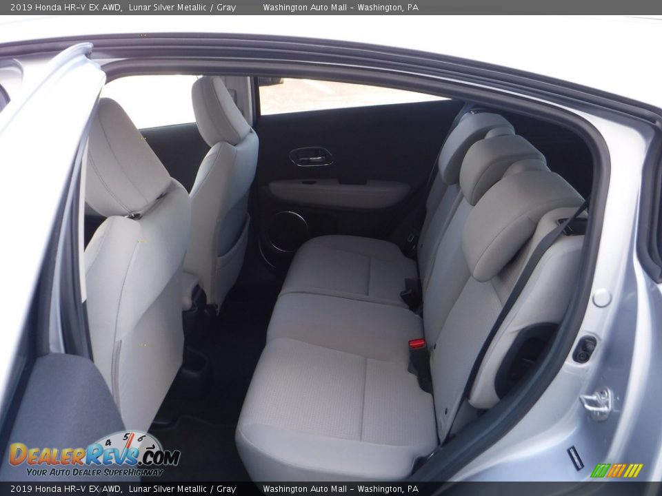 2019 Honda HR-V EX AWD Lunar Silver Metallic / Gray Photo #30