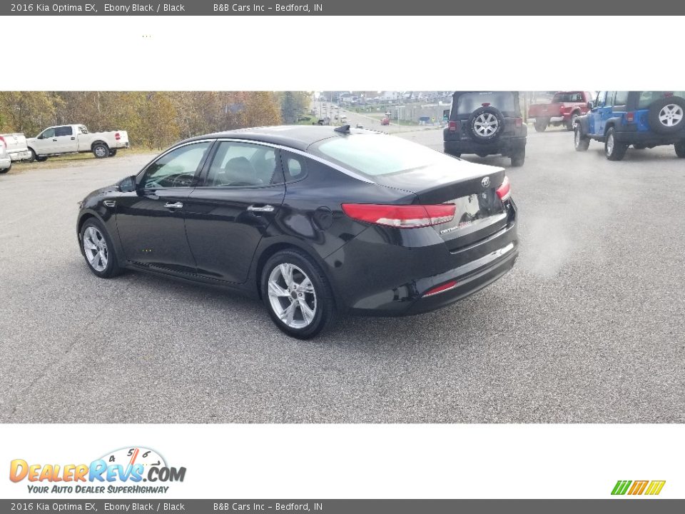 2016 Kia Optima EX Ebony Black / Black Photo #3