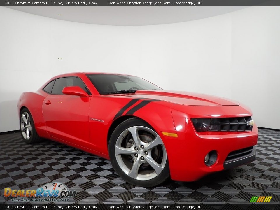 2013 Chevrolet Camaro LT Coupe Victory Red / Gray Photo #3