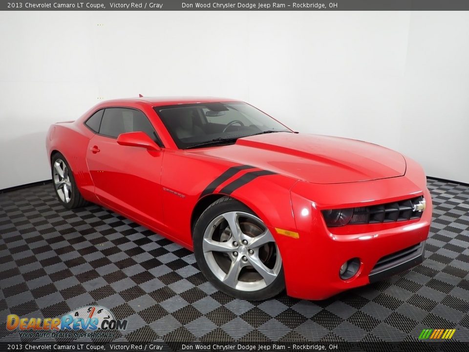 2013 Chevrolet Camaro LT Coupe Victory Red / Gray Photo #4
