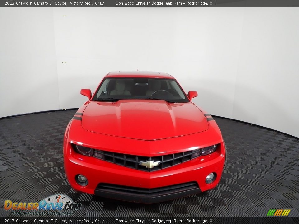 2013 Chevrolet Camaro LT Coupe Victory Red / Gray Photo #6