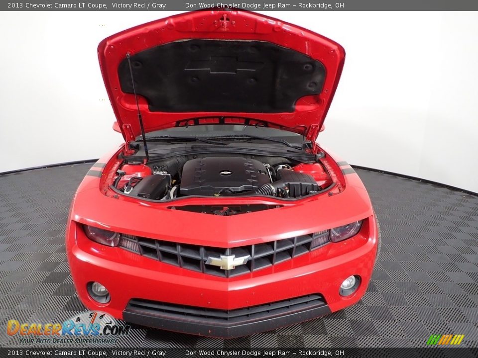 2013 Chevrolet Camaro LT Coupe Victory Red / Gray Photo #7