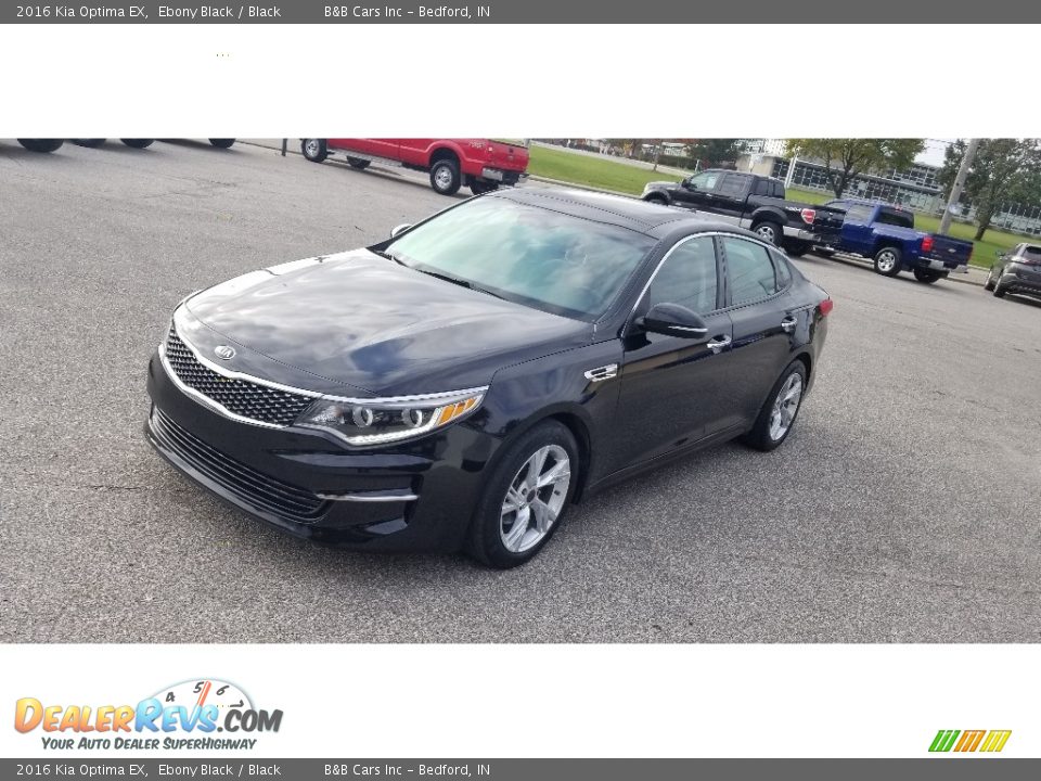 2016 Kia Optima EX Ebony Black / Black Photo #9