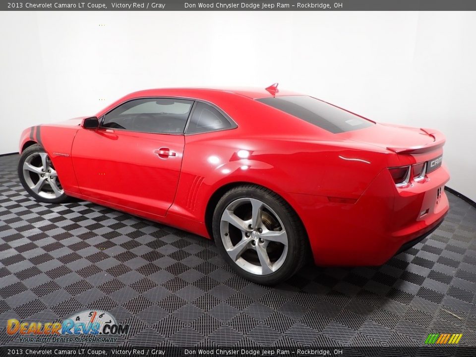 2013 Chevrolet Camaro LT Coupe Victory Red / Gray Photo #10