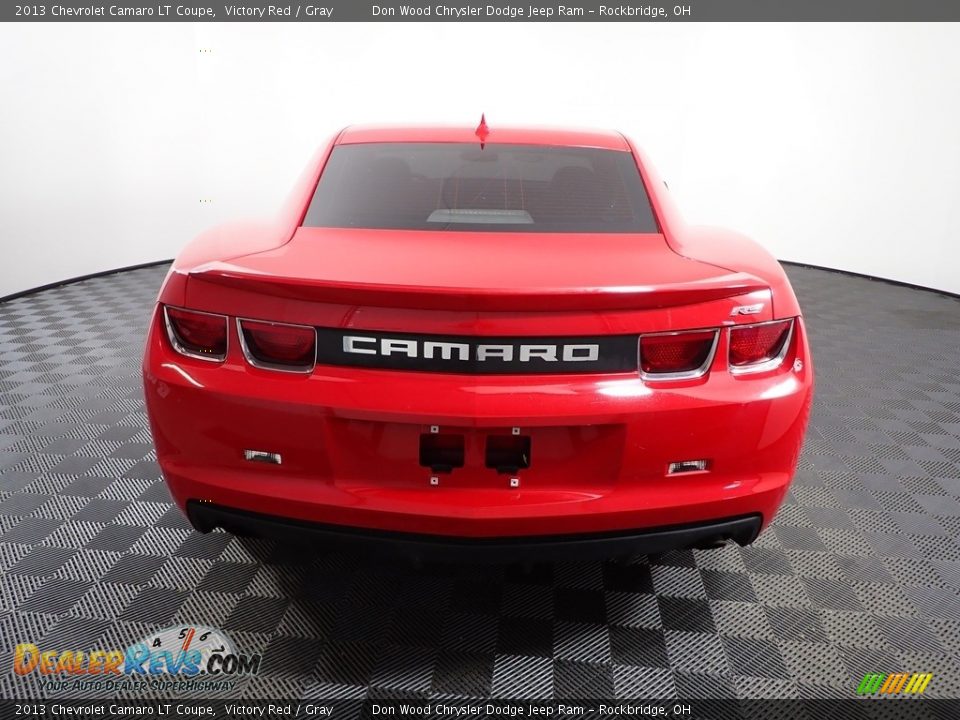 2013 Chevrolet Camaro LT Coupe Victory Red / Gray Photo #11