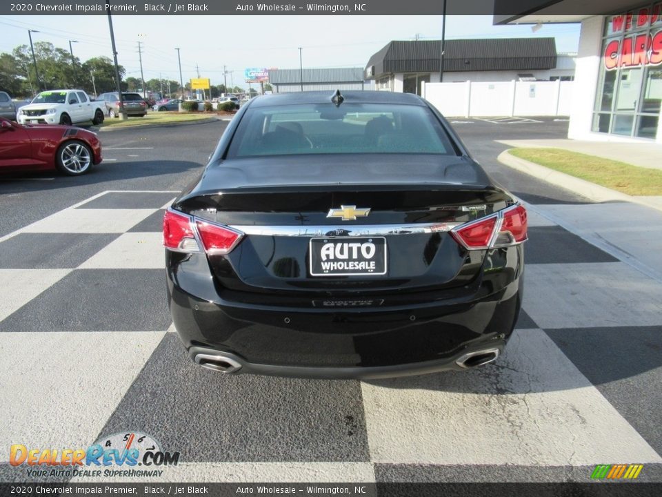 2020 Chevrolet Impala Premier Black / Jet Black Photo #4