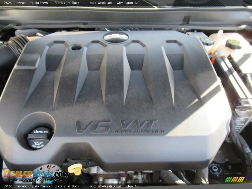 2020 Chevrolet Impala Premier Black / Jet Black Photo #6