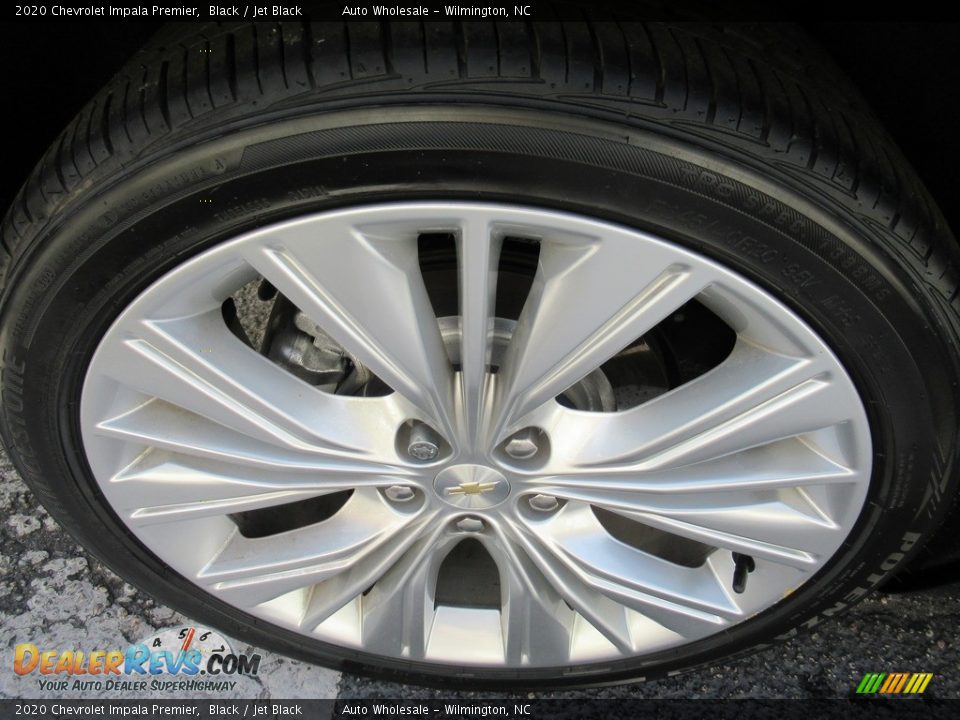 2020 Chevrolet Impala Premier Black / Jet Black Photo #7