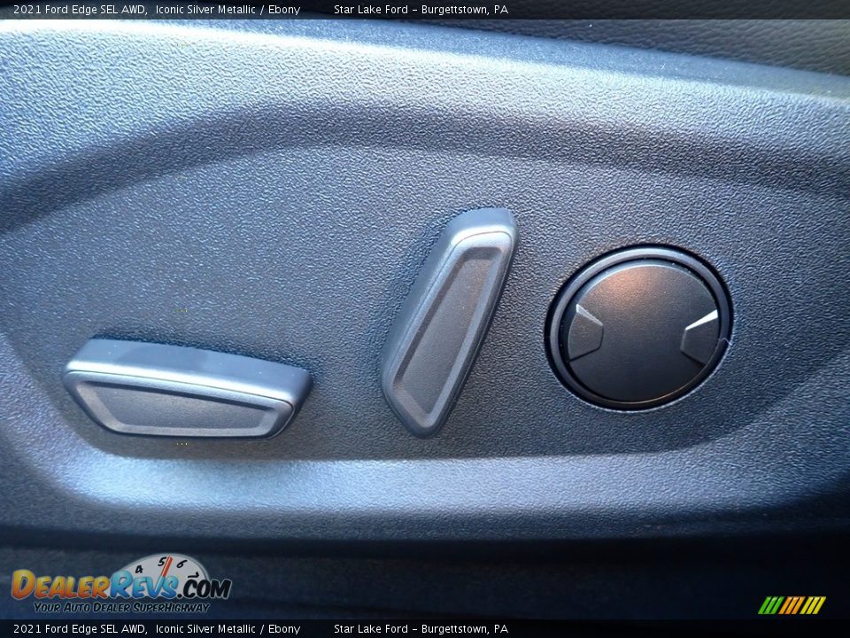 2021 Ford Edge SEL AWD Iconic Silver Metallic / Ebony Photo #16