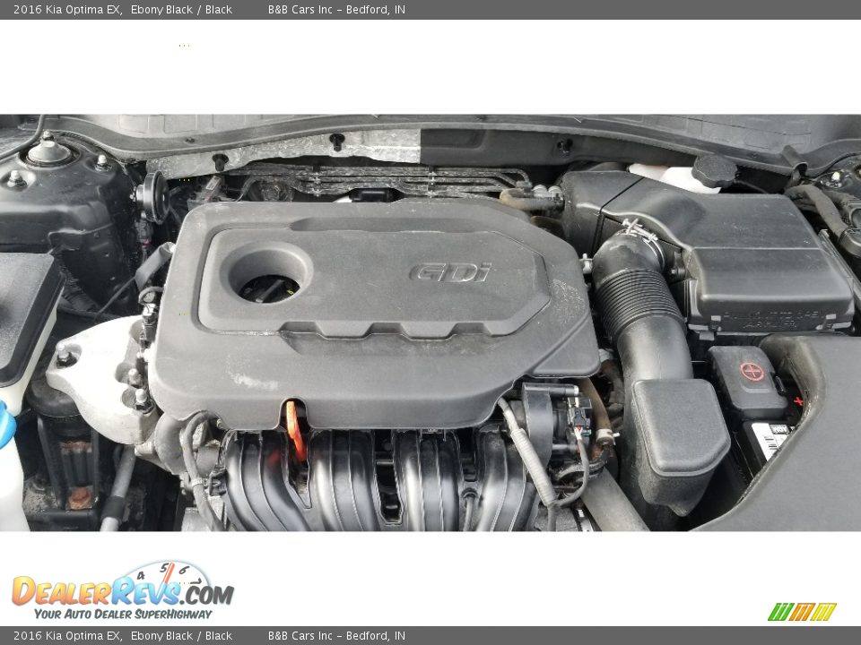 2016 Kia Optima EX Ebony Black / Black Photo #31