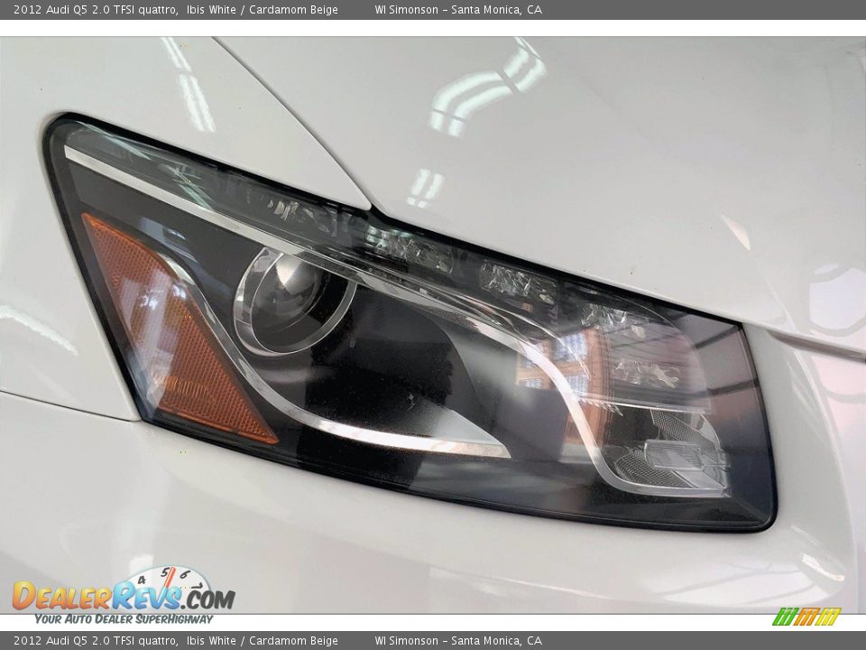 2012 Audi Q5 2.0 TFSI quattro Ibis White / Cardamom Beige Photo #28