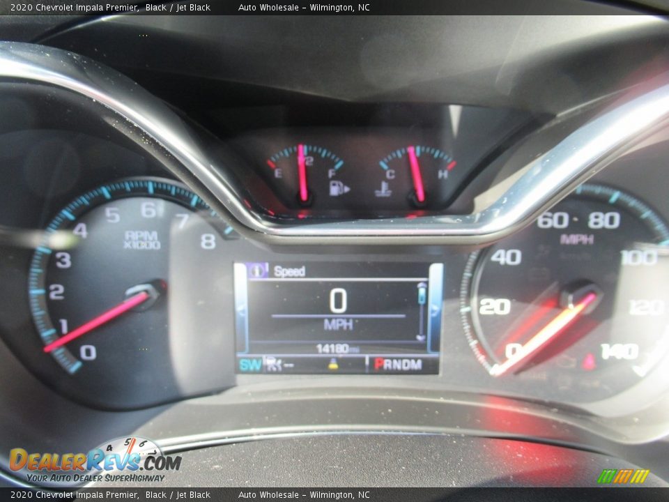 2020 Chevrolet Impala Premier Black / Jet Black Photo #16