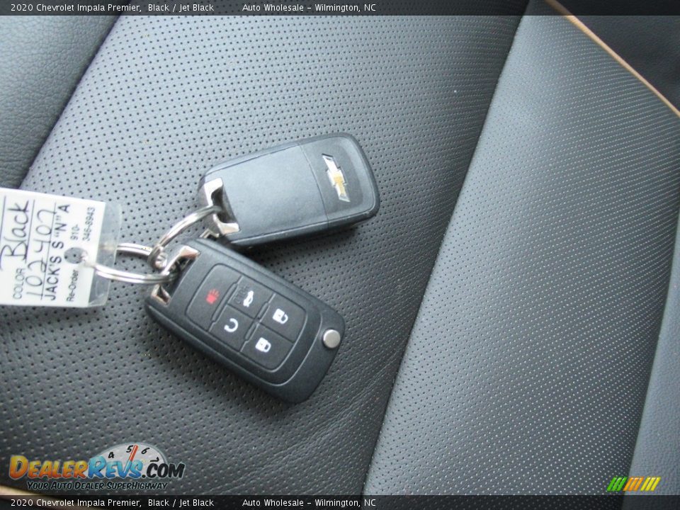 2020 Chevrolet Impala Premier Black / Jet Black Photo #20