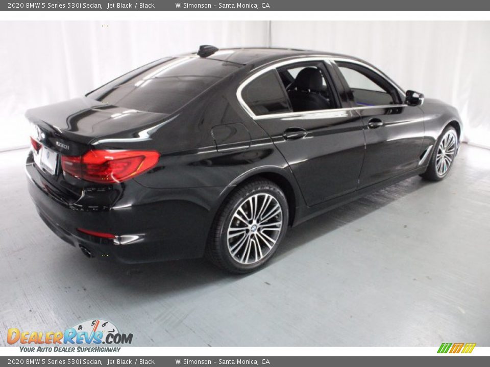 2020 BMW 5 Series 530i Sedan Jet Black / Black Photo #5