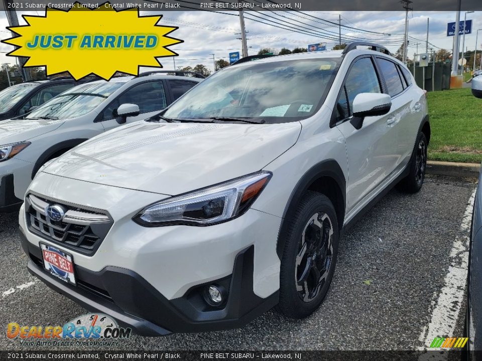 2021 Subaru Crosstrek Limited Crystal White Pearl / Black Photo #1