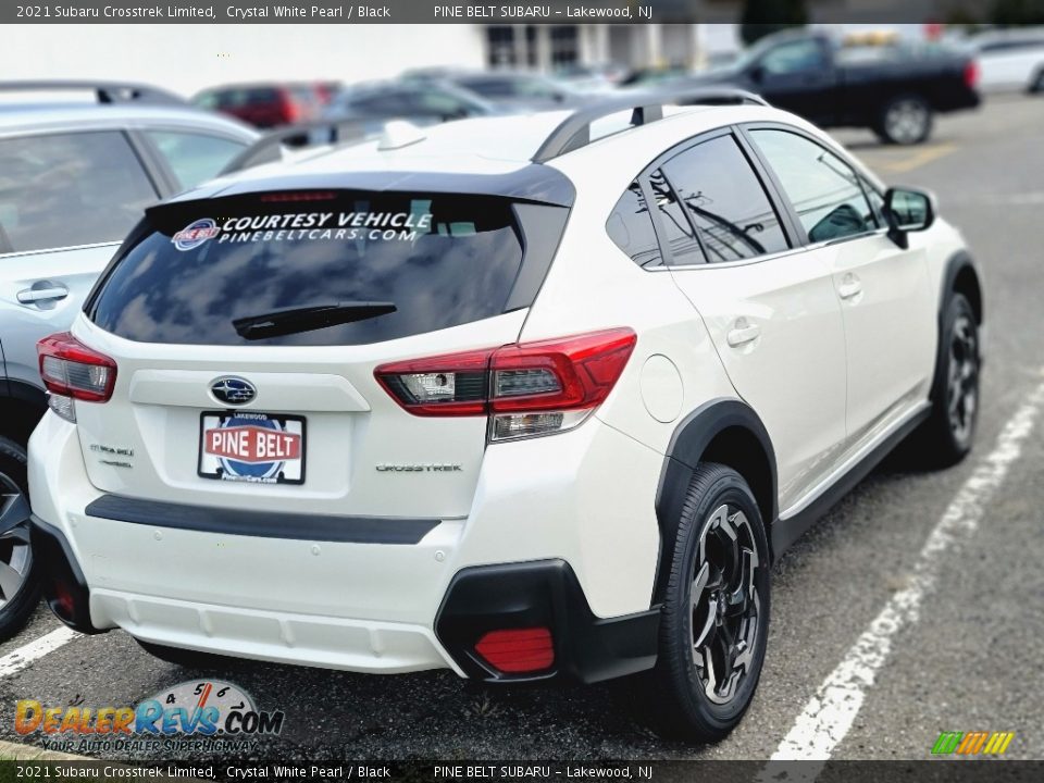 2021 Subaru Crosstrek Limited Crystal White Pearl / Black Photo #4