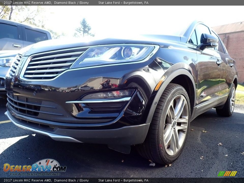 2017 Lincoln MKC Reserve AWD Diamond Black / Ebony Photo #1