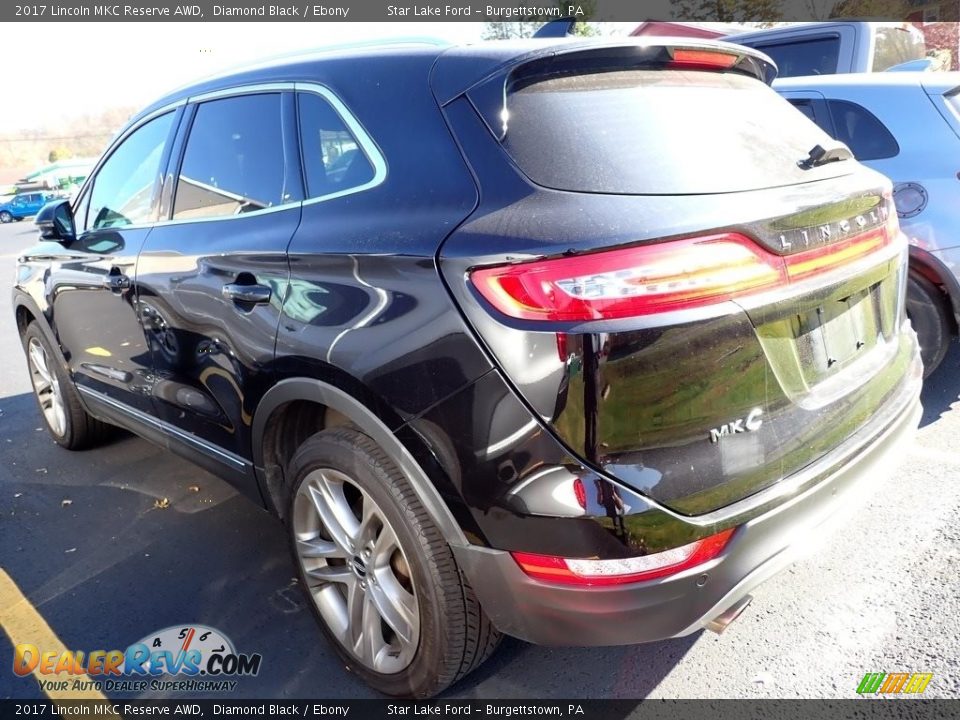 2017 Lincoln MKC Reserve AWD Diamond Black / Ebony Photo #2