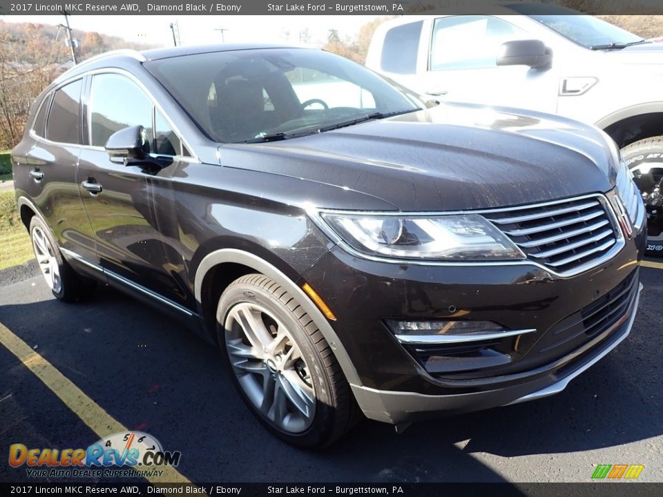 2017 Lincoln MKC Reserve AWD Diamond Black / Ebony Photo #4