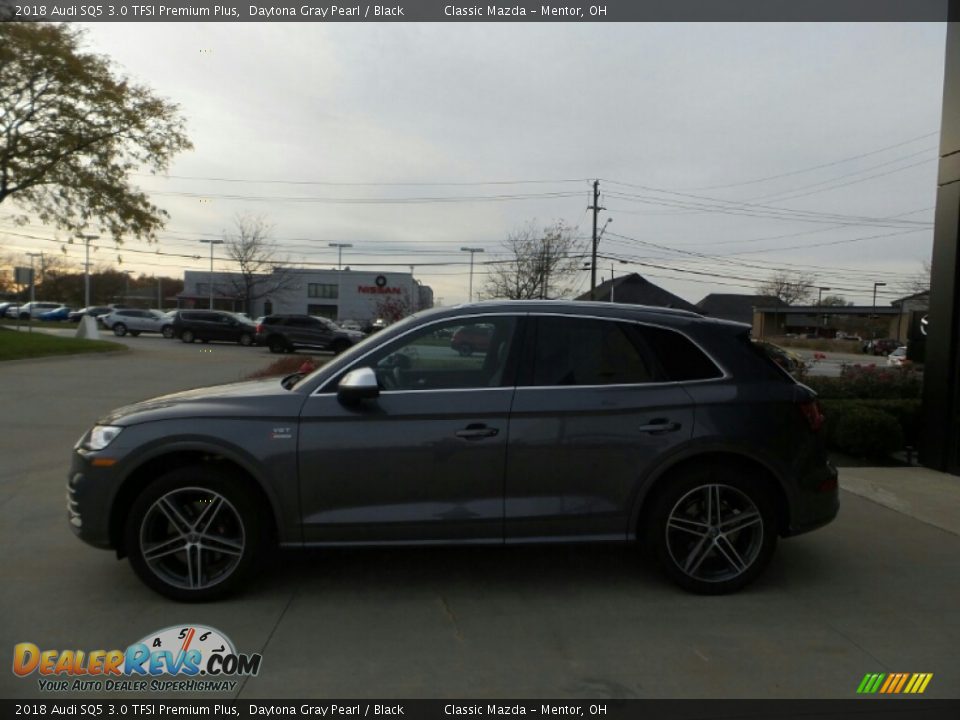 2018 Audi SQ5 3.0 TFSI Premium Plus Daytona Gray Pearl / Black Photo #2