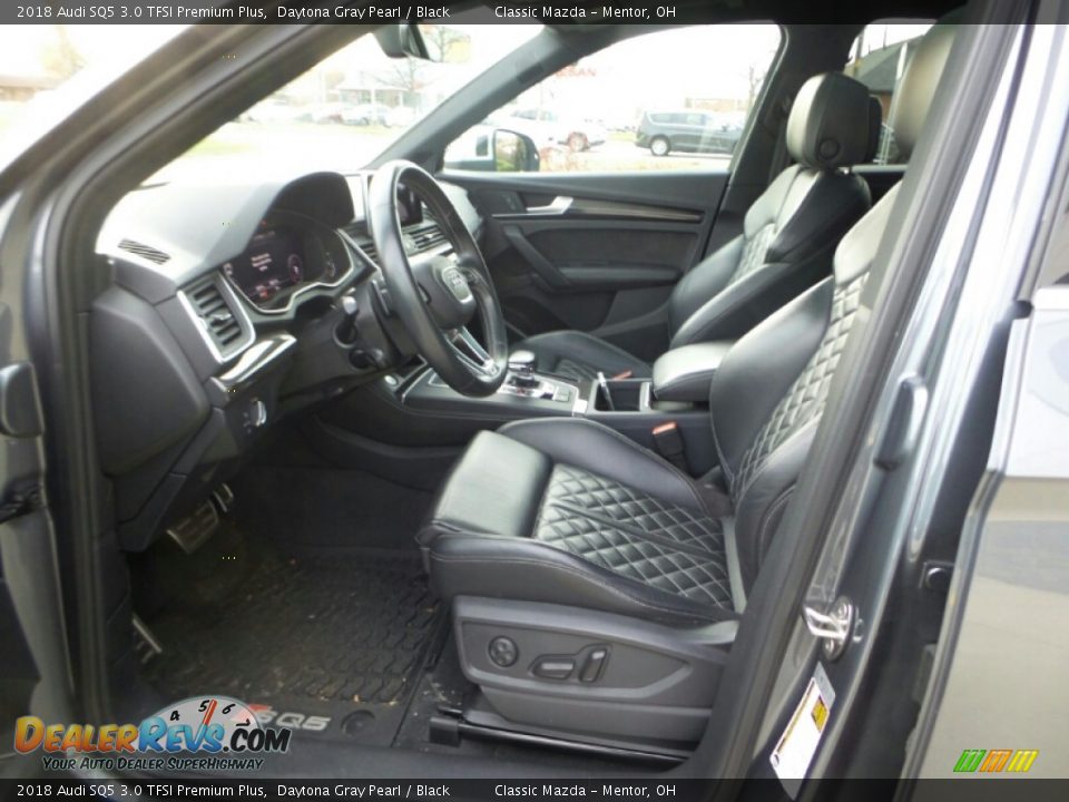 2018 Audi SQ5 3.0 TFSI Premium Plus Daytona Gray Pearl / Black Photo #3