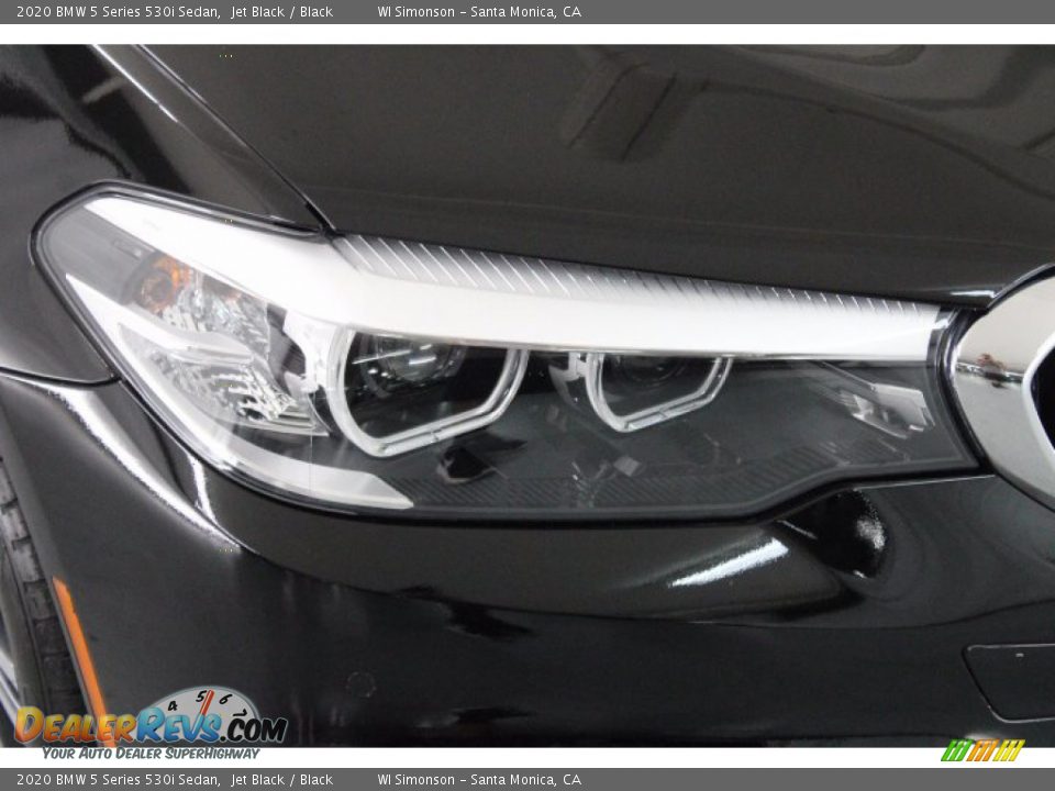 2020 BMW 5 Series 530i Sedan Jet Black / Black Photo #32