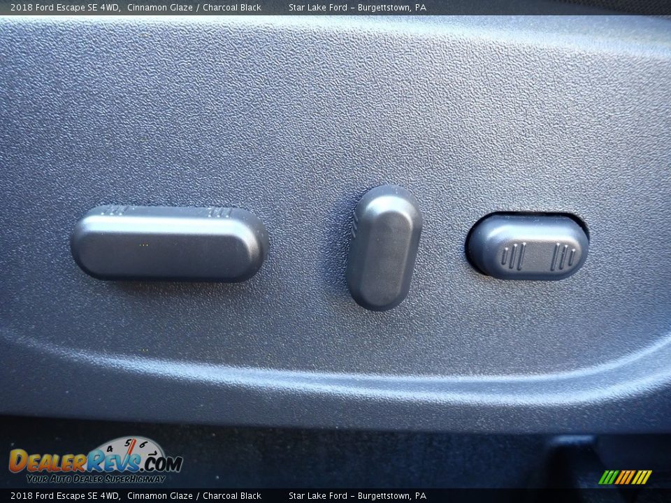 2018 Ford Escape SE 4WD Cinnamon Glaze / Charcoal Black Photo #16