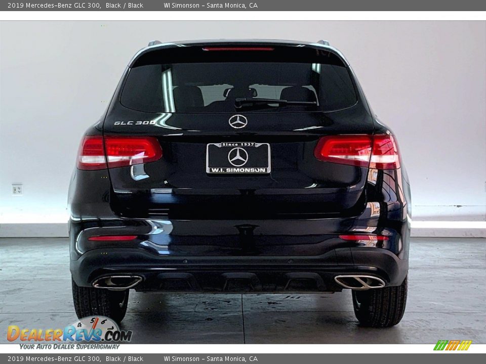 2019 Mercedes-Benz GLC 300 Black / Black Photo #3