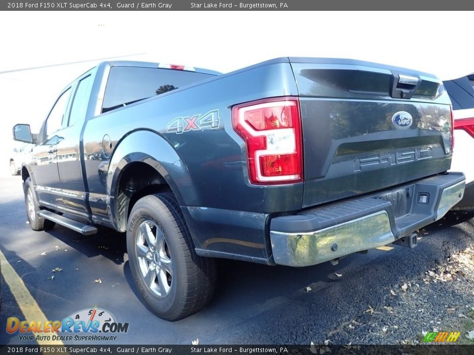 2018 Ford F150 XLT SuperCab 4x4 Guard / Earth Gray Photo #2