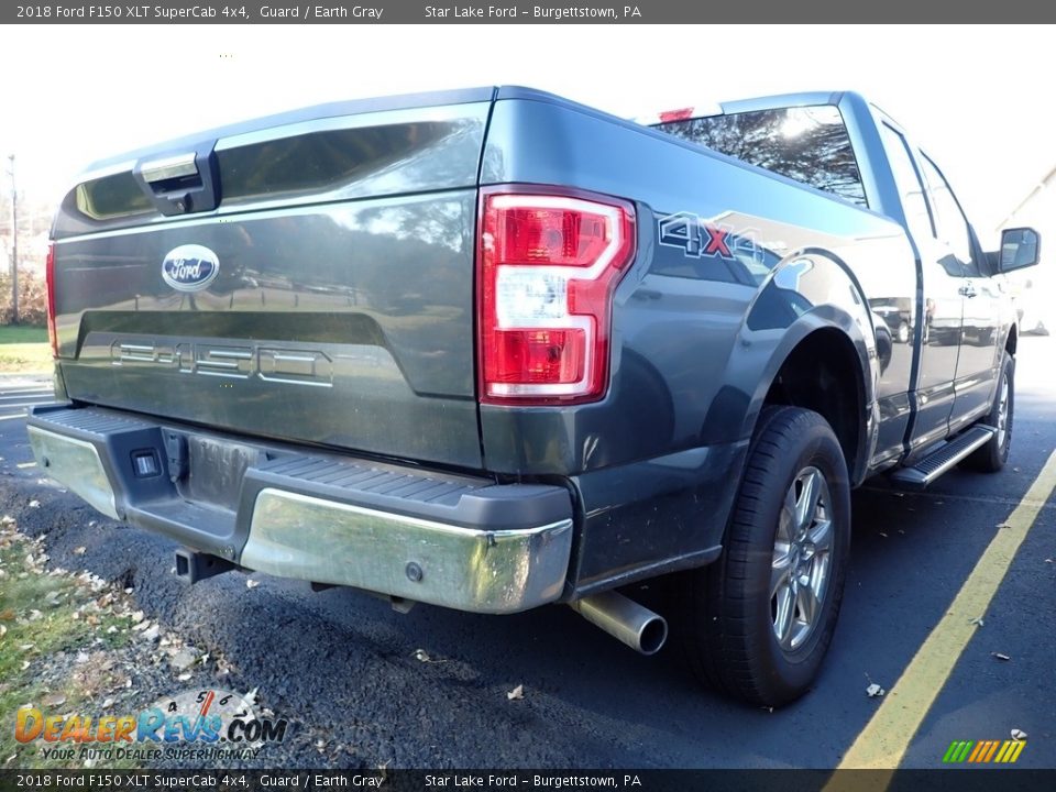 2018 Ford F150 XLT SuperCab 4x4 Guard / Earth Gray Photo #3