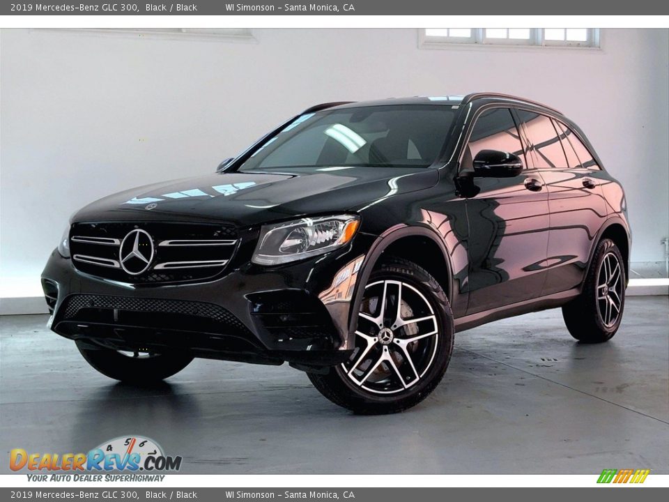 2019 Mercedes-Benz GLC 300 Black / Black Photo #12