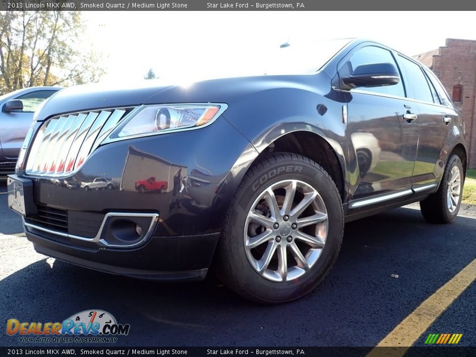 2013 Lincoln MKX AWD Smoked Quartz / Medium Light Stone Photo #1