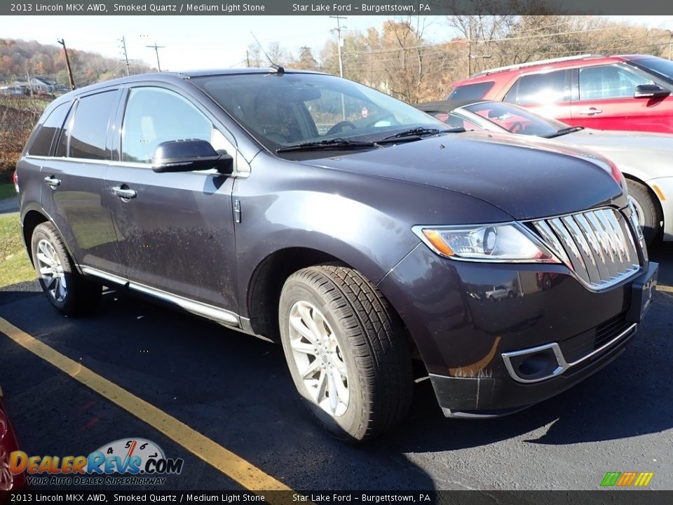 2013 Lincoln MKX AWD Smoked Quartz / Medium Light Stone Photo #4