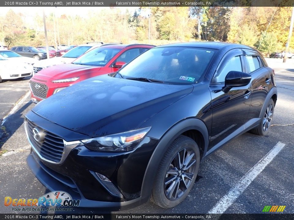 2018 Mazda CX-3 Touring AWD Jet Black Mica / Black Photo #1