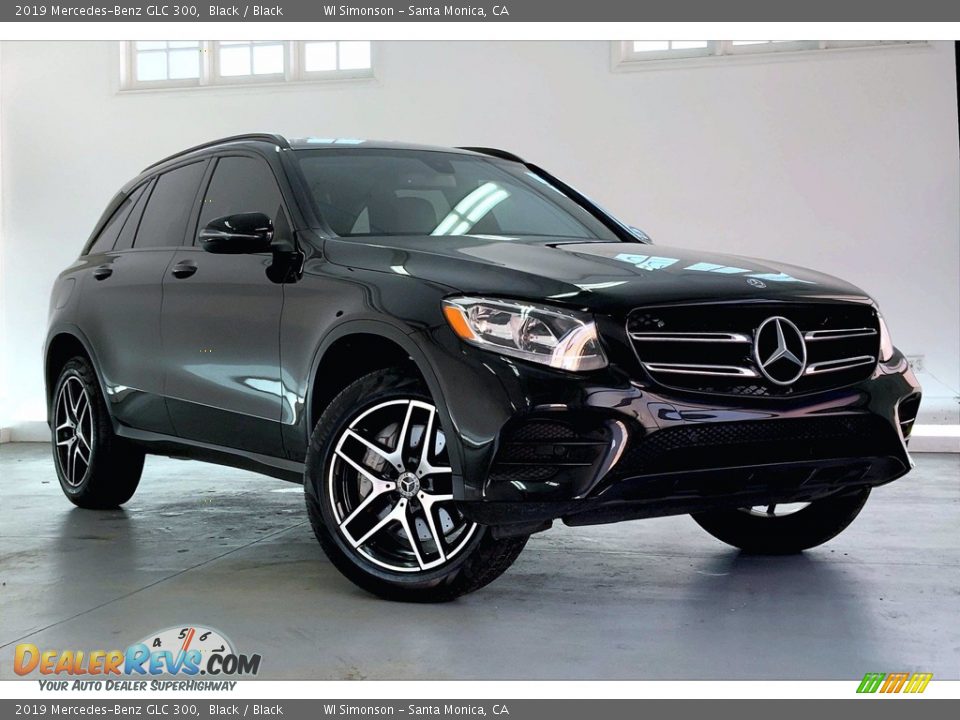 2019 Mercedes-Benz GLC 300 Black / Black Photo #34