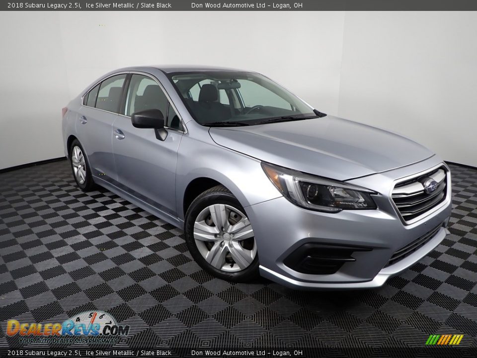 2018 Subaru Legacy 2.5i Ice Silver Metallic / Slate Black Photo #4