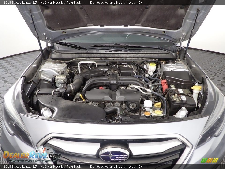 2018 Subaru Legacy 2.5i Ice Silver Metallic / Slate Black Photo #8