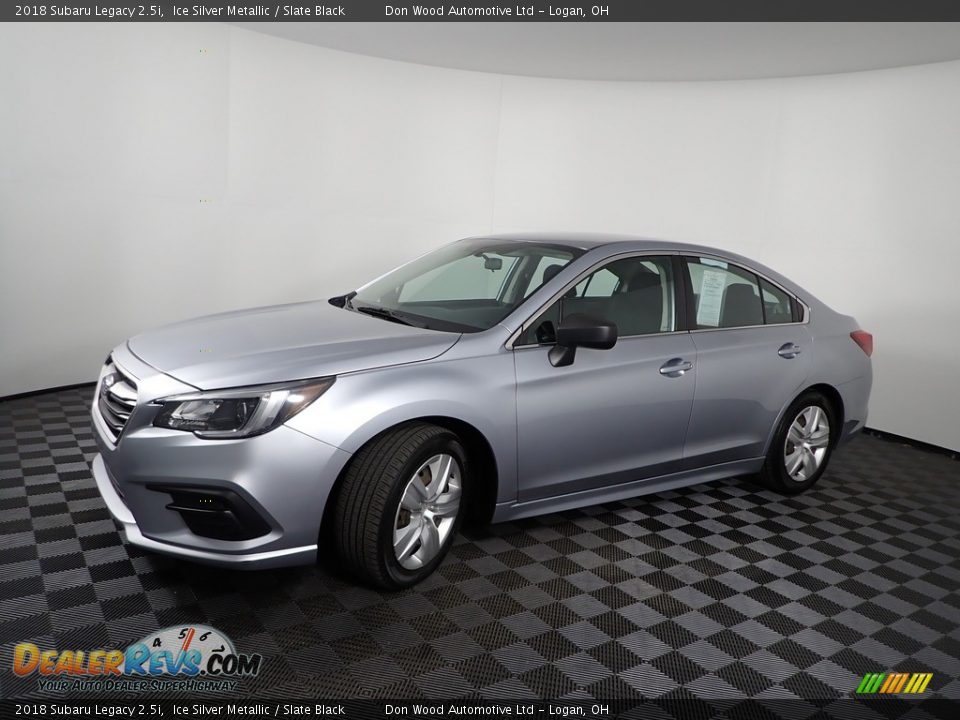 2018 Subaru Legacy 2.5i Ice Silver Metallic / Slate Black Photo #9