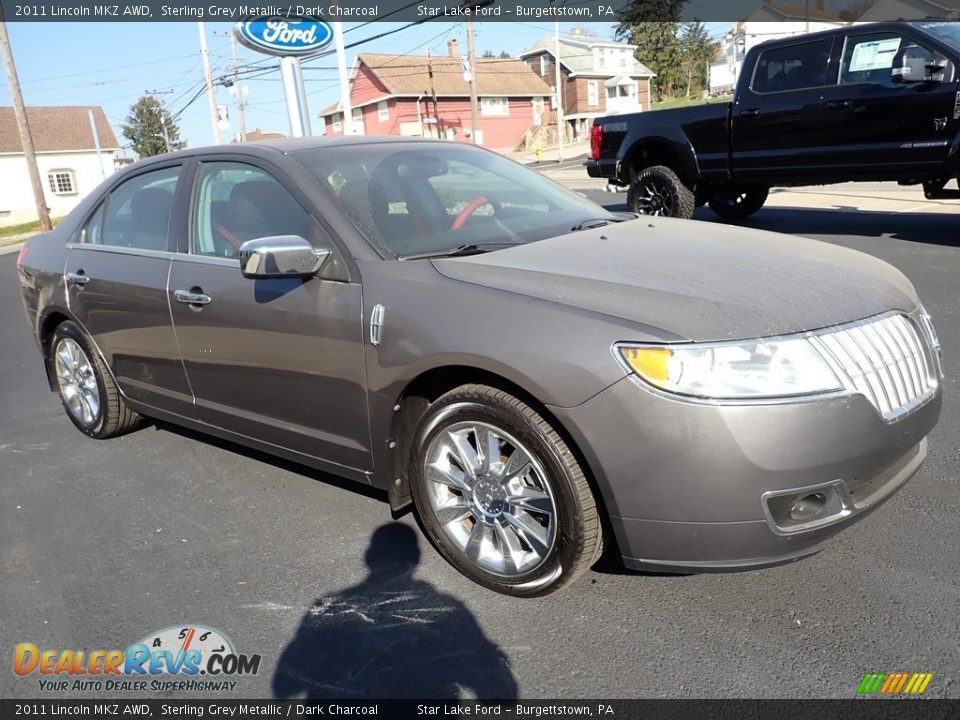 2011 Lincoln MKZ AWD Sterling Grey Metallic / Dark Charcoal Photo #7